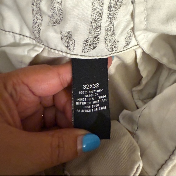 Ralph Lauren Polo Jeans Co RLG7 Chino Flat Front Pants in Tan Sz 32x30 Casual - Picture 7 of 15